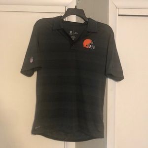 Men’s Nike NFL Cleveland Browns Golf Polo Medium
